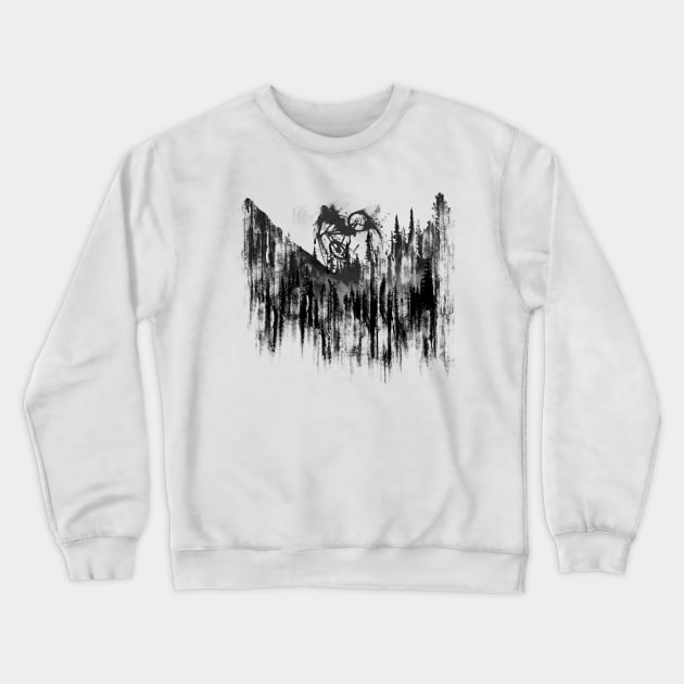 Ride Crewneck Sweatshirt by Bongonation